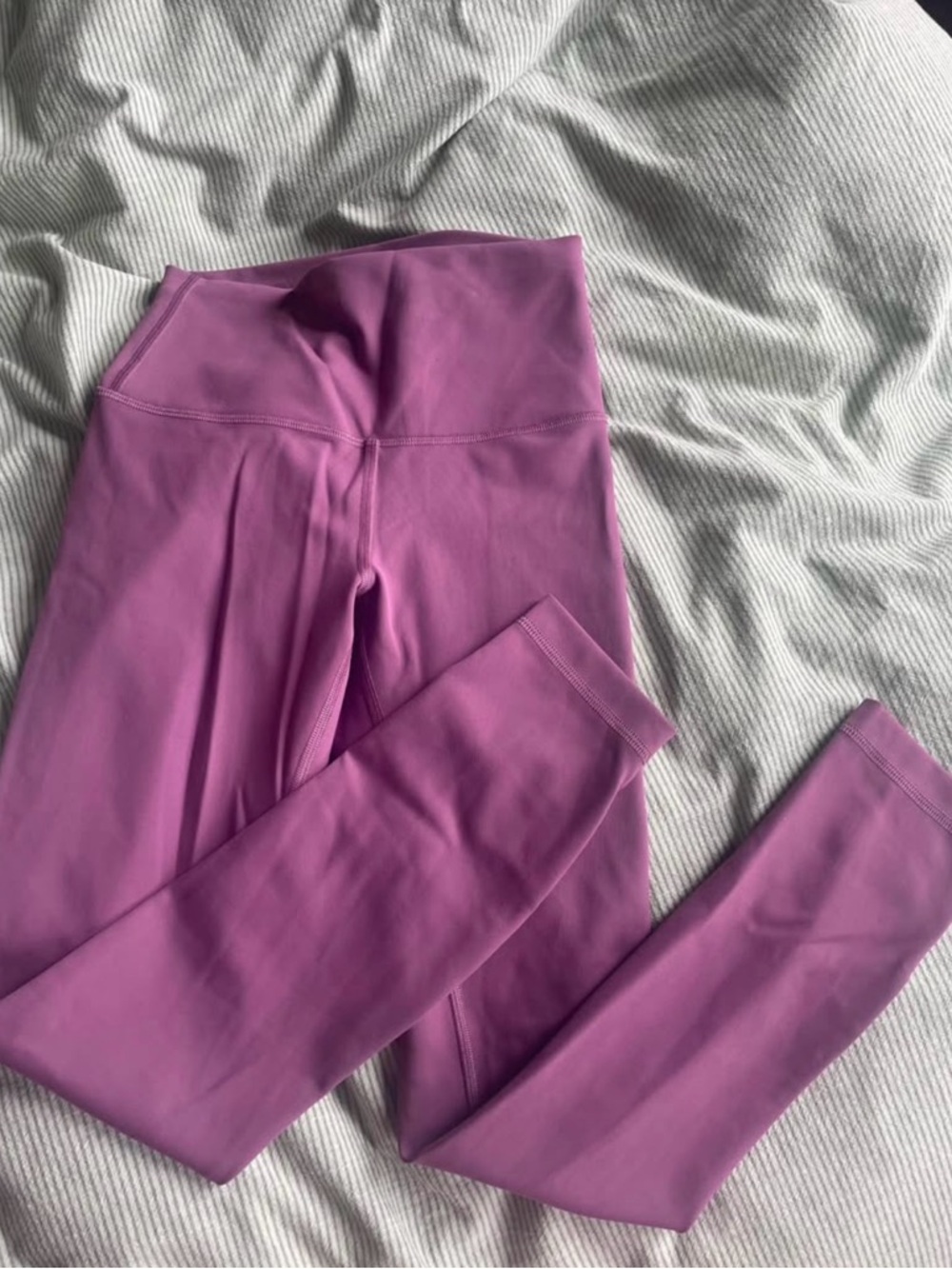 lululemon athletica Rose-Mauve Performance Leggings